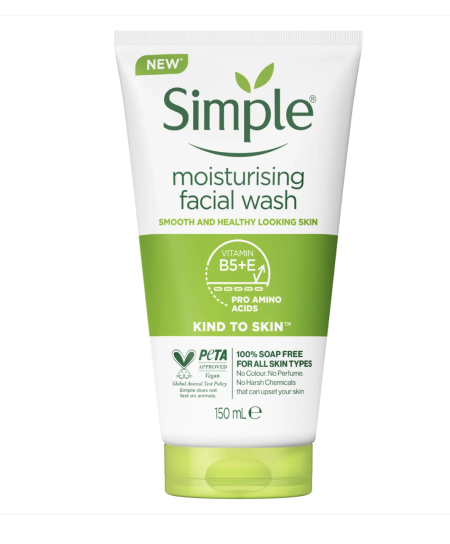 Simple Moisturizing Facial Wash